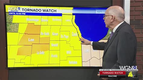Skilling: Tornado Watch issued for Chicago until 8 p.m.